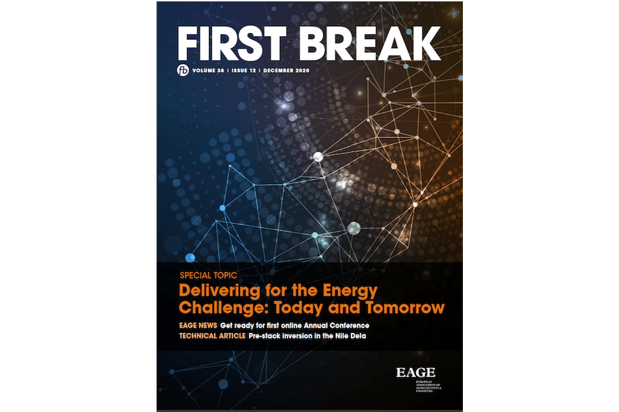 First Break article December 2020