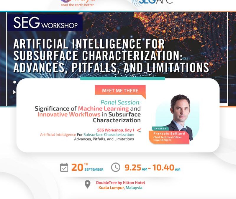Seg Workshop: Artificial Intelligence for Subsurface Characterization