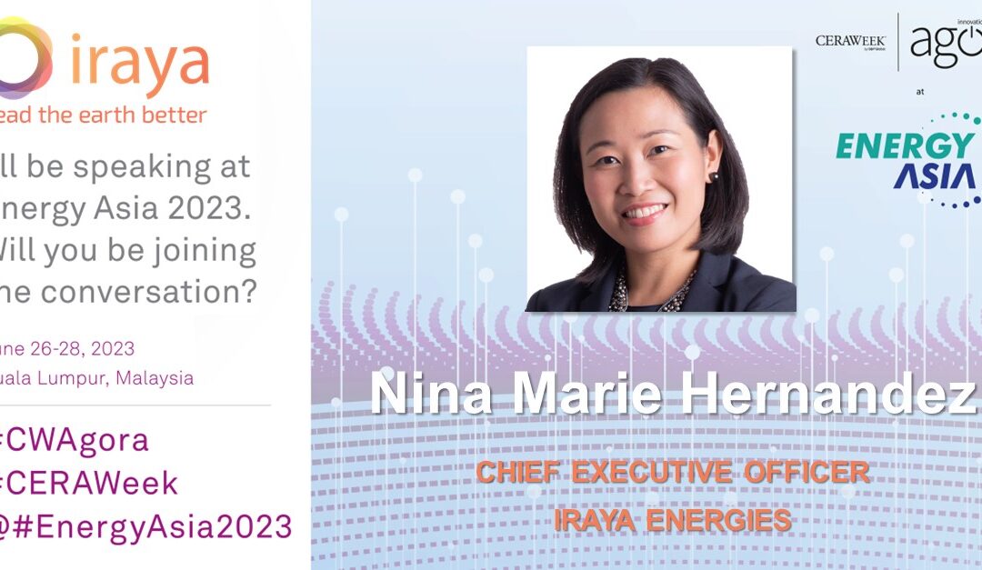 Our CEO at the Agora Pod Talk in Energy Asia 2023