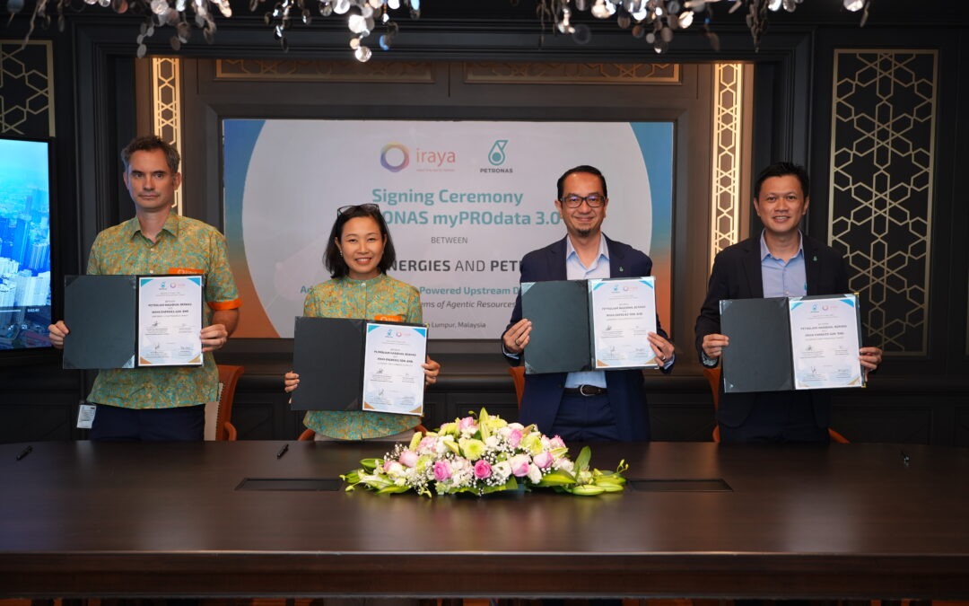Iraya Energies Inks Agreement with PETRONAS Malaysia Petroleum Management as Consortium Lead Integrator for PETRONAS myPROdata 3.0
